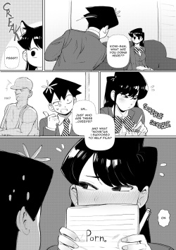 Komi-san makes a porno