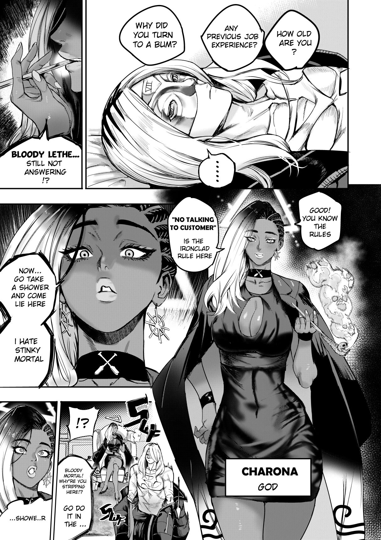 I sold my body to a god Chapter1 Completed edition page 11 full