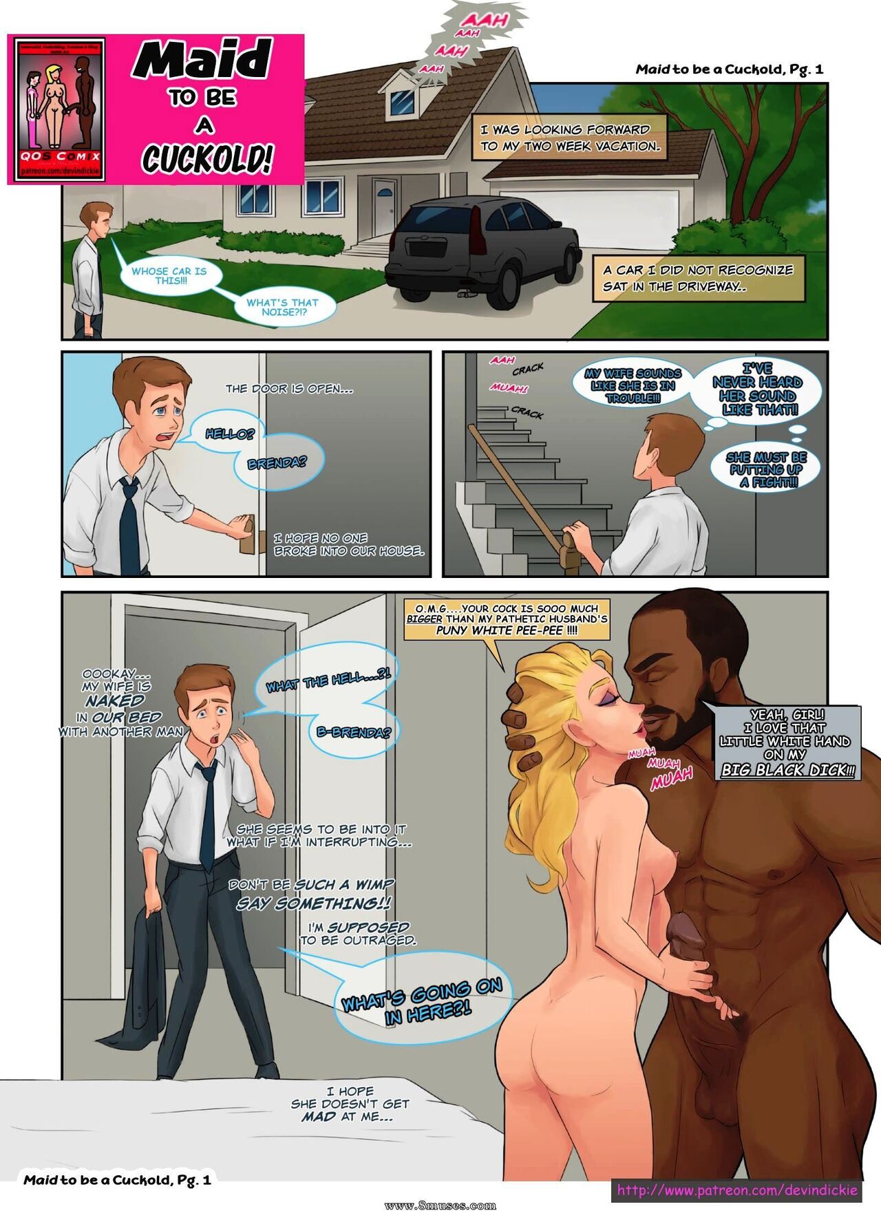 Devin Dickie - Maid to be a Cuckold page 1 full