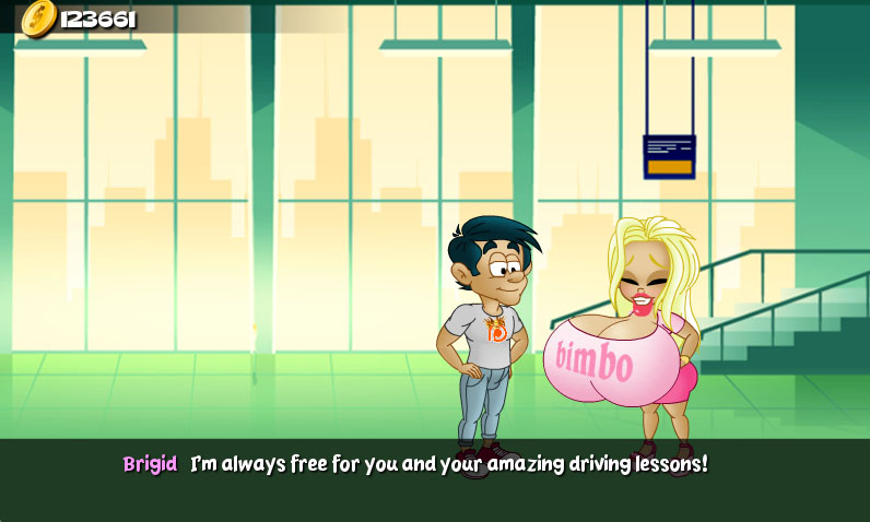 Hungry Girls Game: Brigid's Bubbly Bimbofication #2 page 11 full