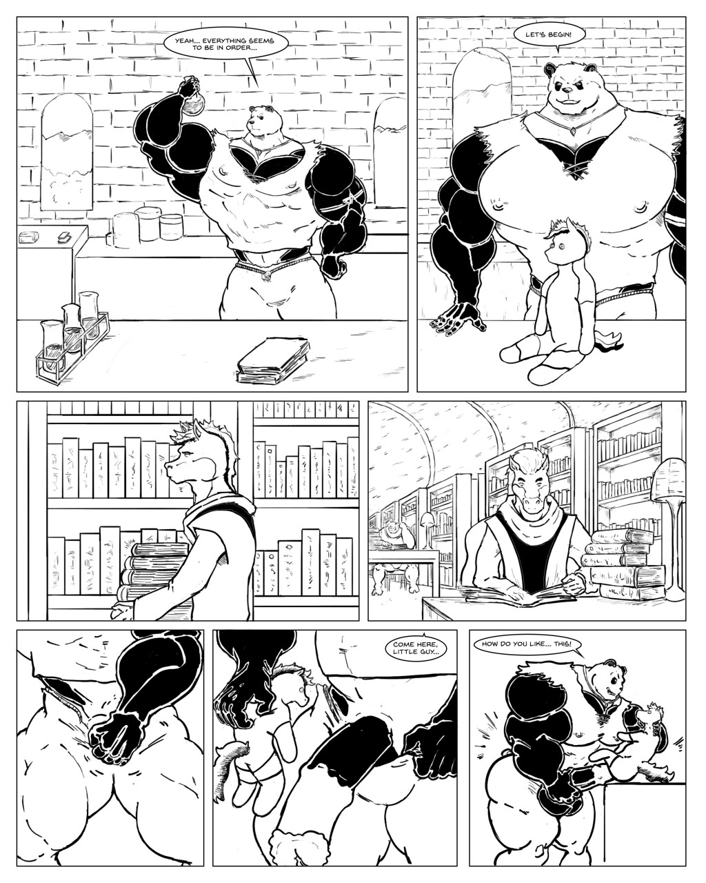 Full On Voodoo page 1 full