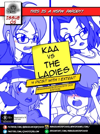 Kaa vs. The Ladies (Issue 05) cover