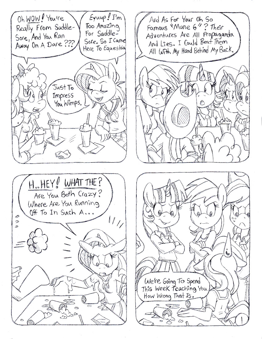 Runaway Pony page 1 full