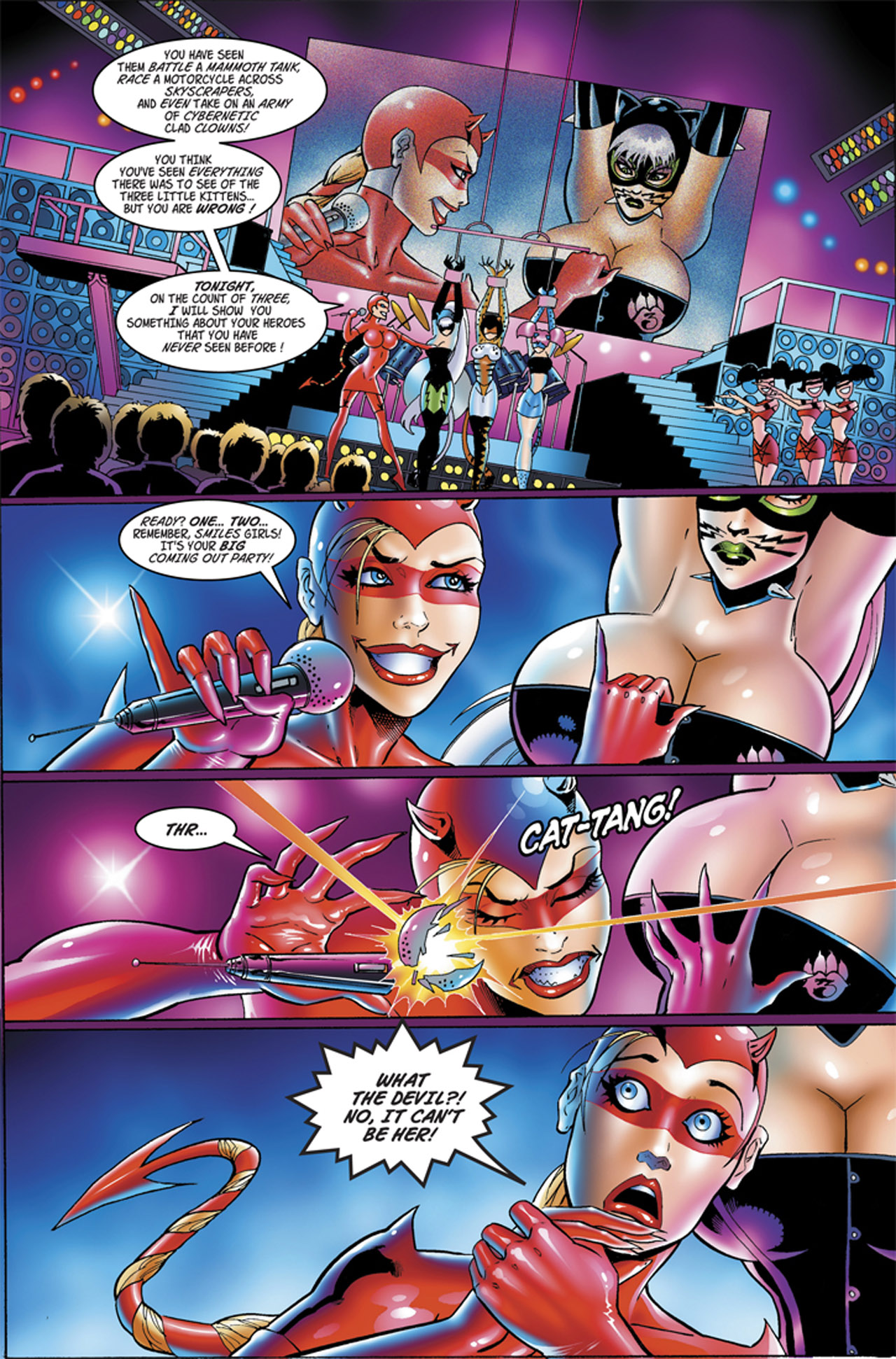 3 Little Kittens - Purrr-Fect Weapons V2002 #3 page 12 full