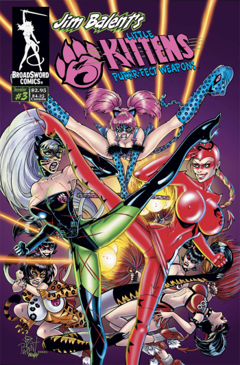 3 Little Kittens - Purrr-Fect Weapons V2002 #3 (of 3) cover
