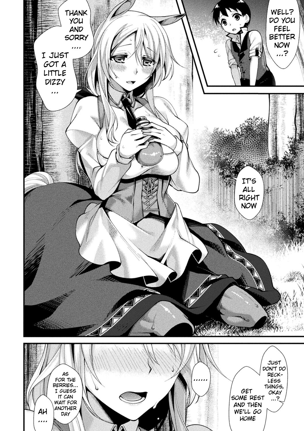 Mon♥Musu HONEY CH. 3 | Akai Konomi no Naru Mori de CH. 3 page 4 full