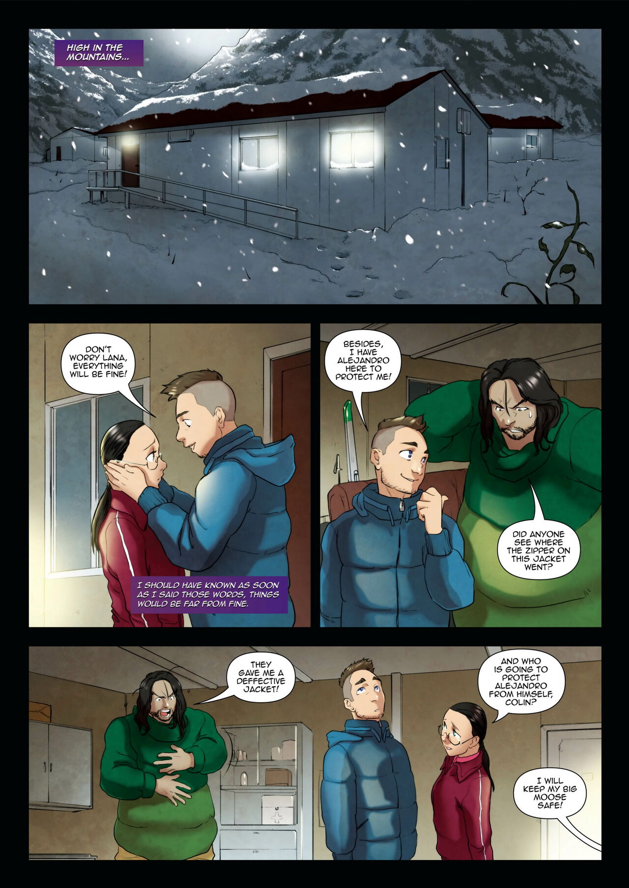ZZZ Comics - Lost City of Growth page 3 full