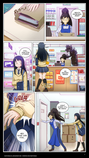 [Sketch Man] Comm: Just incontinence (Mieruko-chan) [English] cover
