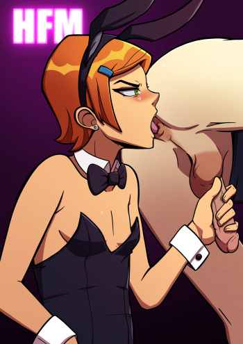 [TreatArtStudios (HFM)] Gwen Rimjob (Ben 10) cover