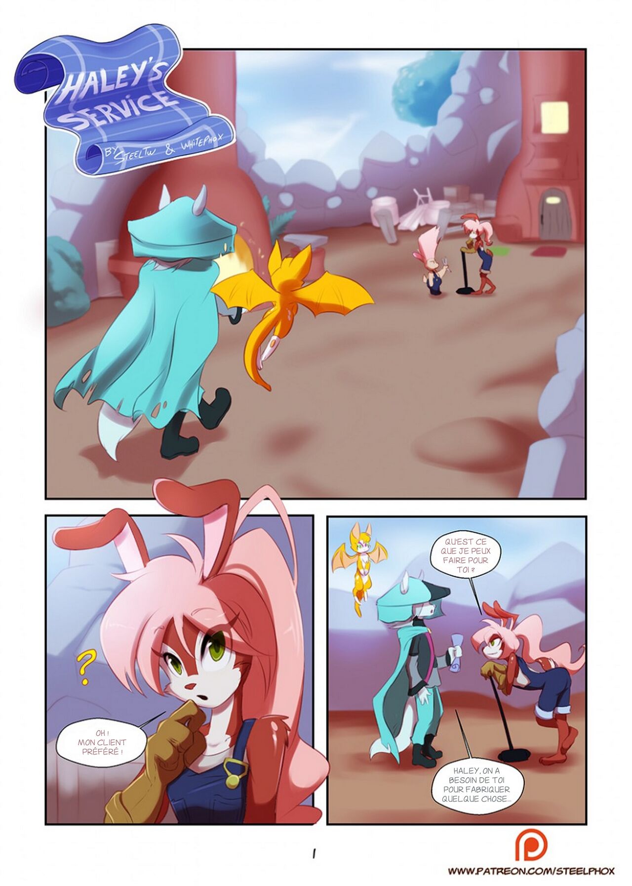 Haley's Service page 1 full
