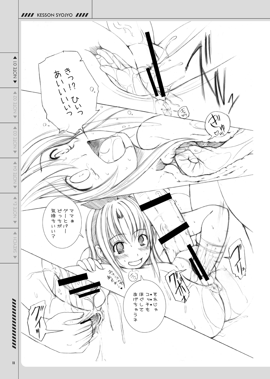 Kesson Shoujo no Mousou Note Soushuuhen page 11 full