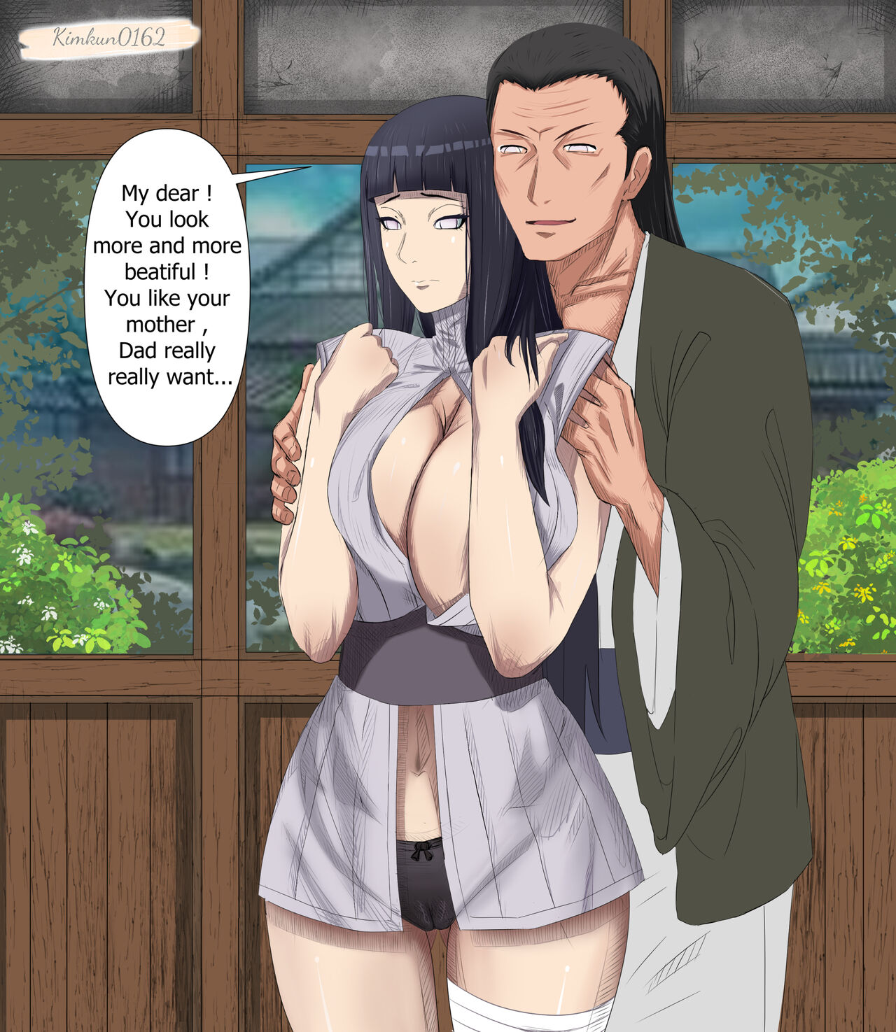 Hinata and Hiashi page 4 full