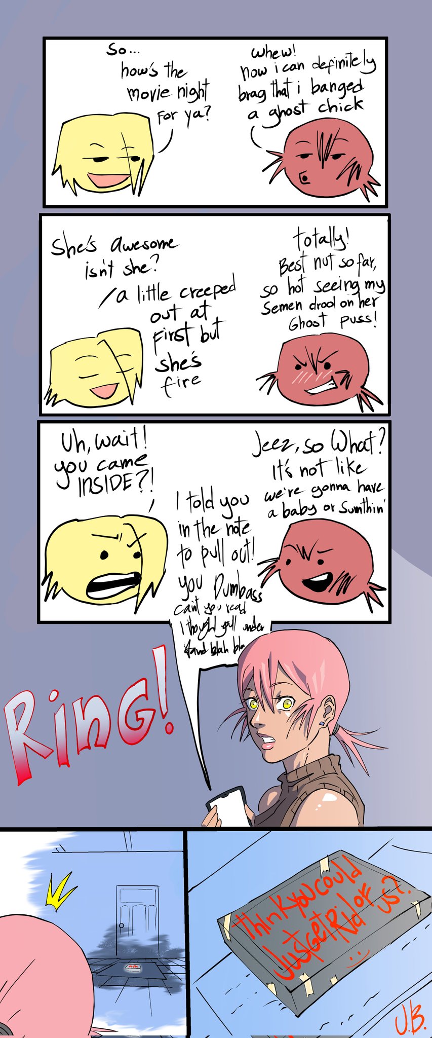 A "Horror" film page 12 full