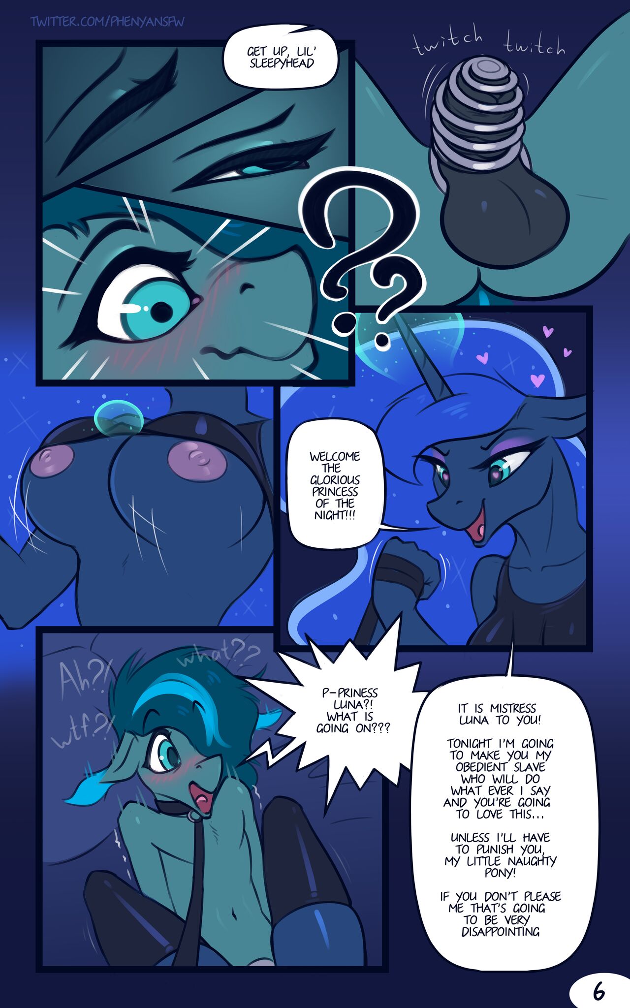 MLP Seduced Night Mare page 6 full