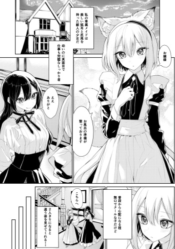 [Zanka] Kitsunemimi Maid-san to Ojou-sama no Yoru cover