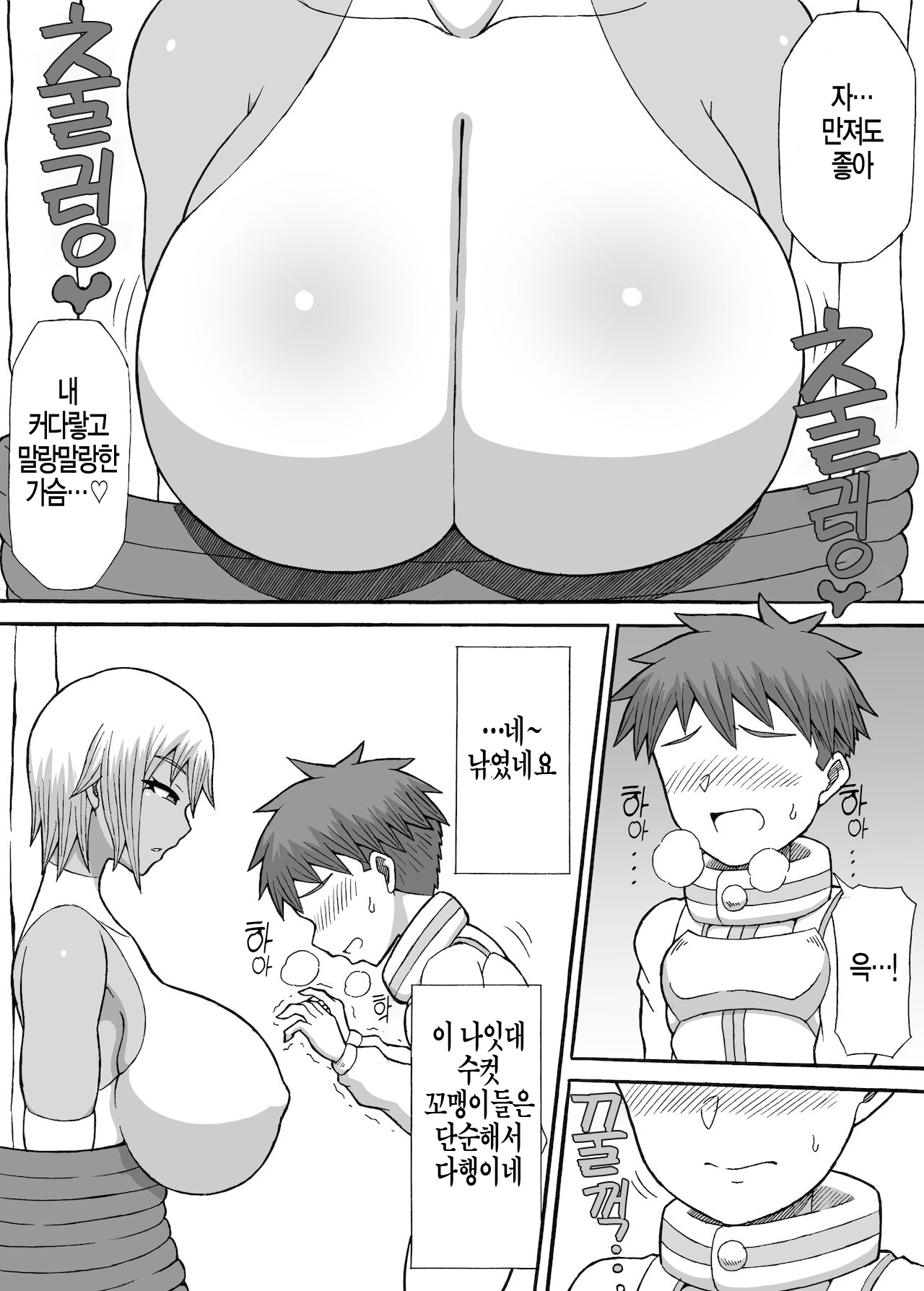 Onna Touzoku no Oppai Trap | 여도적의 가슴 덫 page 6 full
