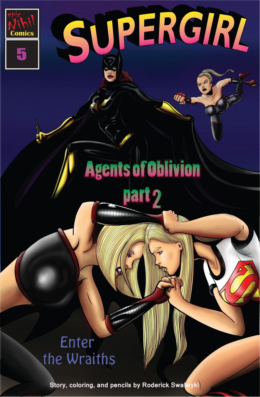 Supergirl: Issue #5 - Agents of Oblivion Part 2 page 1 full