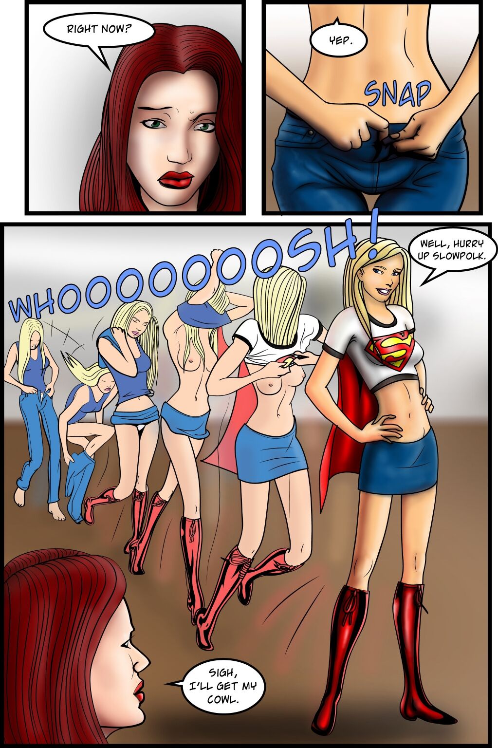 Supergirl: Issue #5 - Agents of Oblivion Part 2 page 6 full
