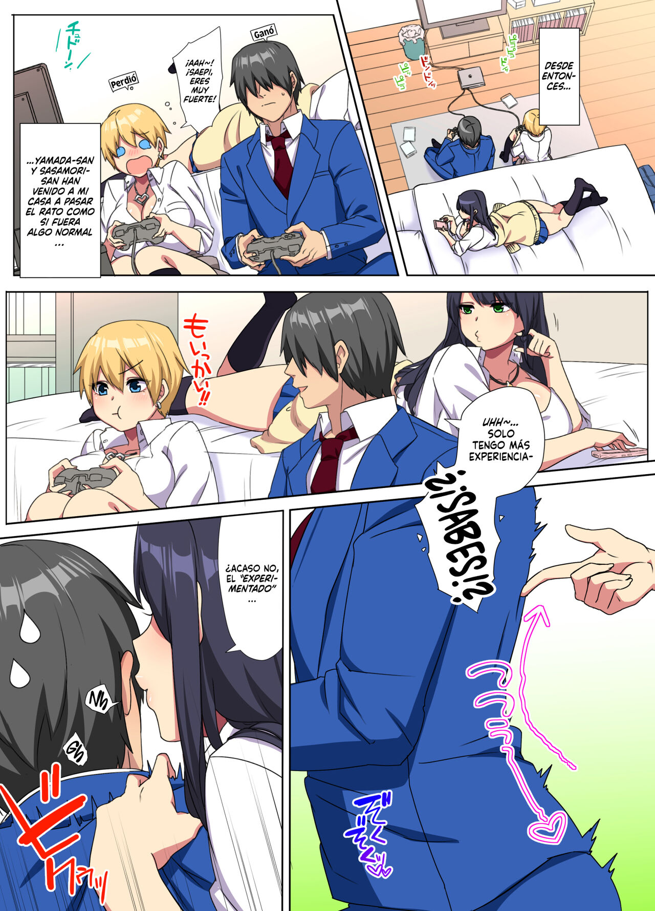 Ore no Dekachin ga Bakunyuu Bitch Gal-tachi ni Sakusei Saremakuru!! 2 |  ¡¡Mi Gran Pene es Exprimido por dos Gyarus Putas de Enormes Pechos!! 2 -  Page 3 - Comic Porn XXX