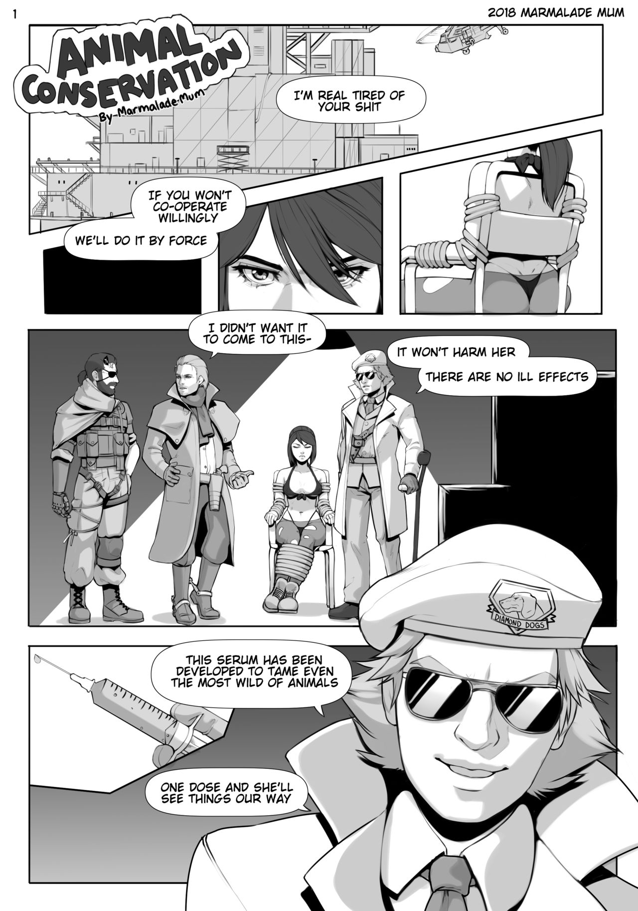 Animal Conservation / The Phantom Mane page 1 full