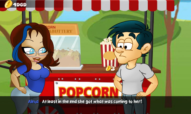 Hungry Girls Game: Alexa's Alluring Bellyplay page 11 full