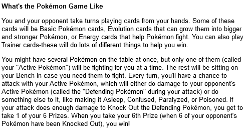Pokemon Trading Card Game  Rulebooks page 4 full