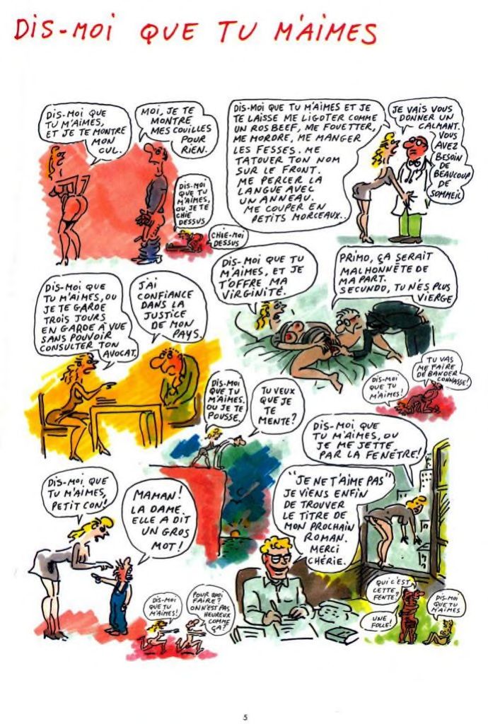 Dis-moi que tu m'aimes! page 5 full