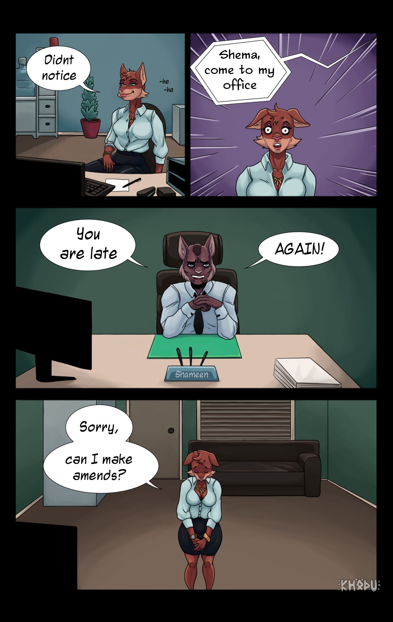 Late To Work page 2 full