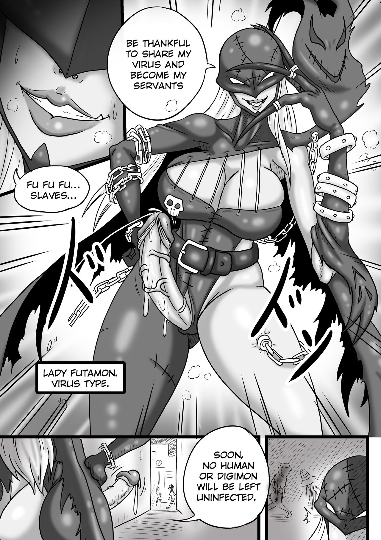 Fluffy Tail Series. Renamon incumming. page 12 full