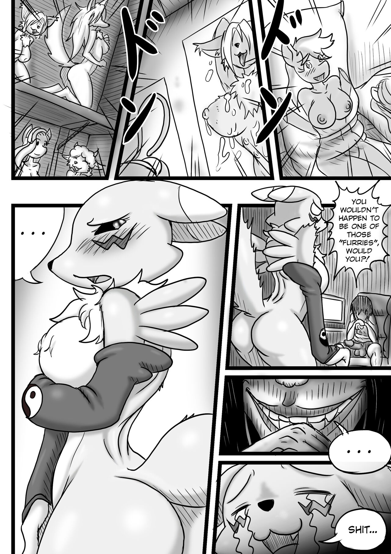 Fluffy Tail Series. Renamon incumming. page 5 full