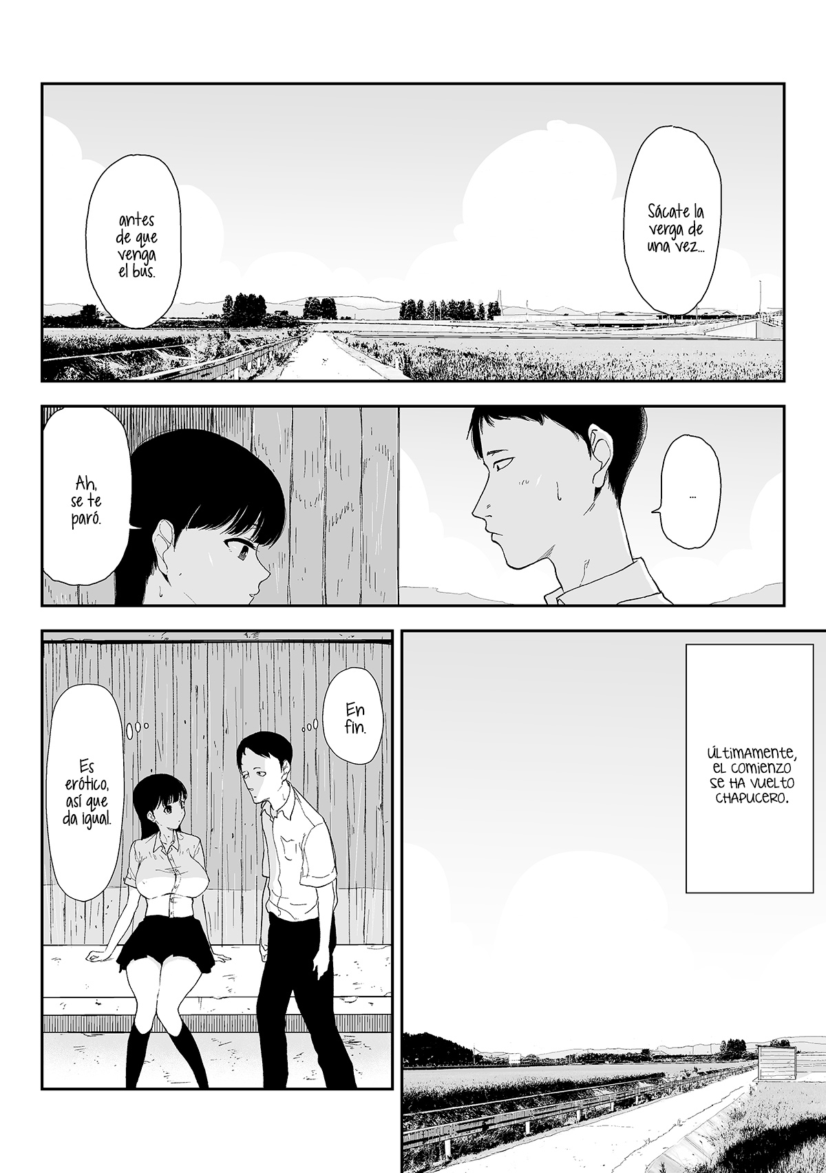 Inaka no Bus-tei nite page 8 full