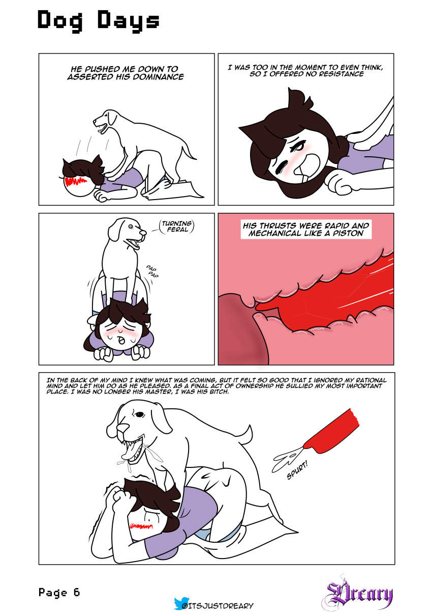 Jaiden Animations Dog Days page 6 full