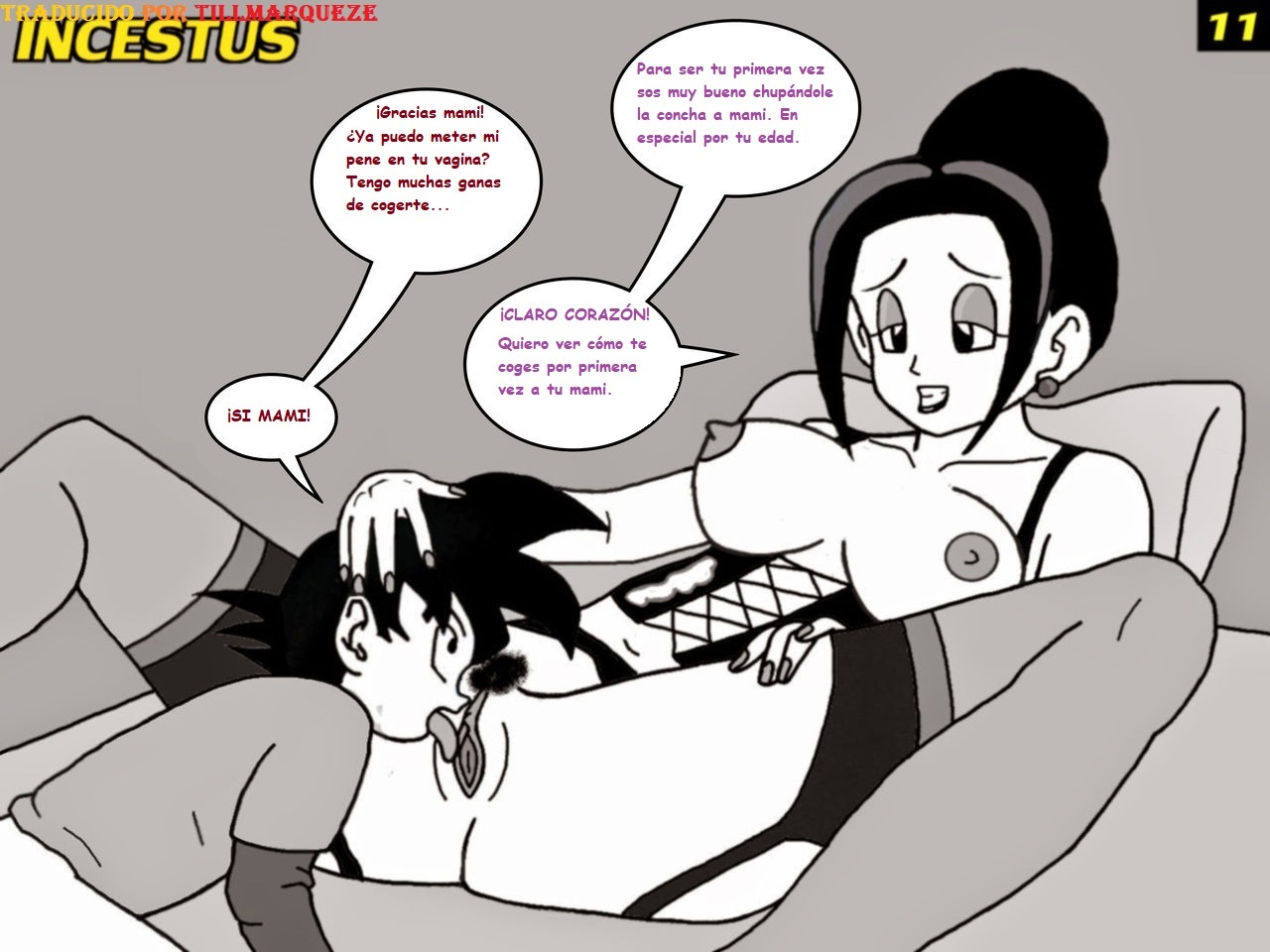 Dragon Ball Z - Mama's Boy II page 11 full
