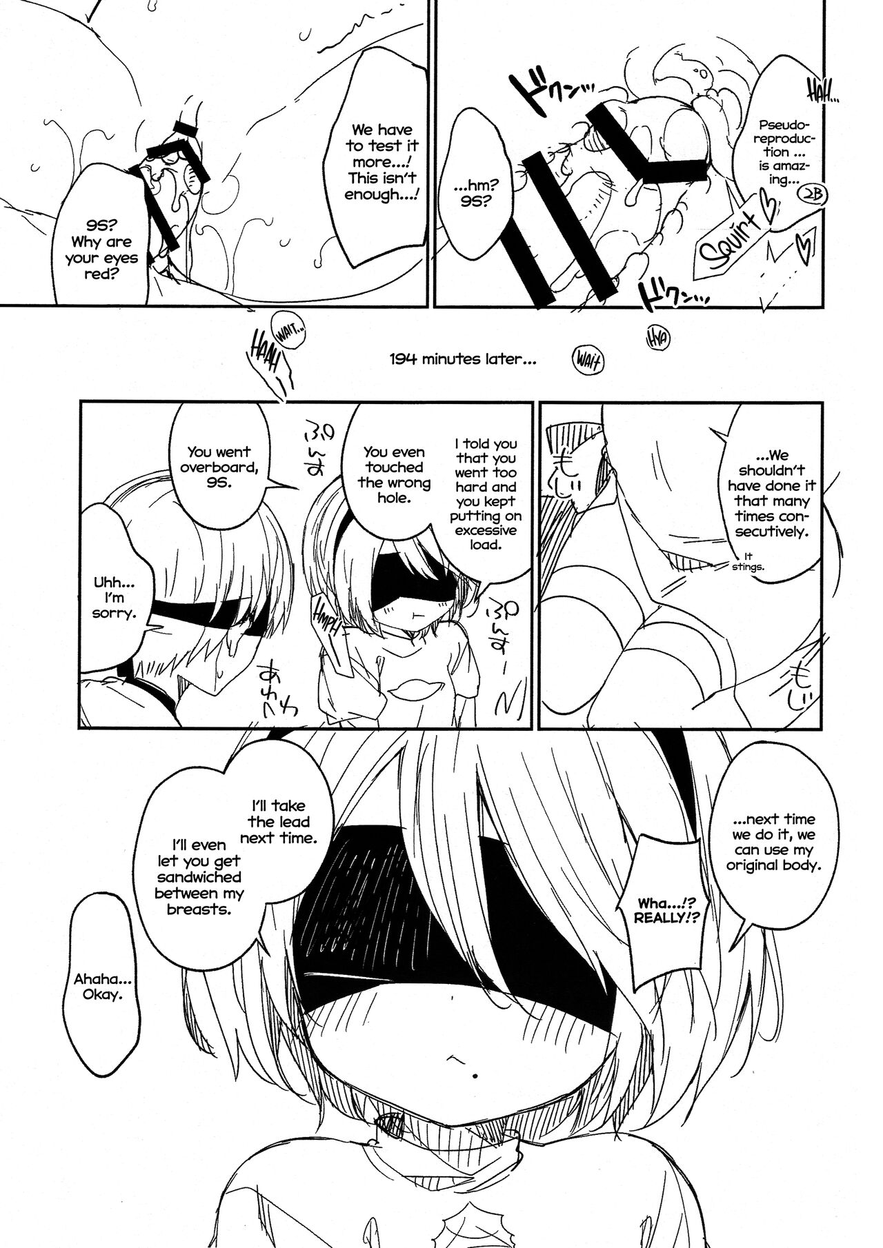 YoRHa Kitai 2B no Shoushizaika Gitai Unyou Shiken ni Kansuru Houkoku｜ Report on the Trial Run of YoRHa Unit 2B's Cost Saving Chassis page 11 full