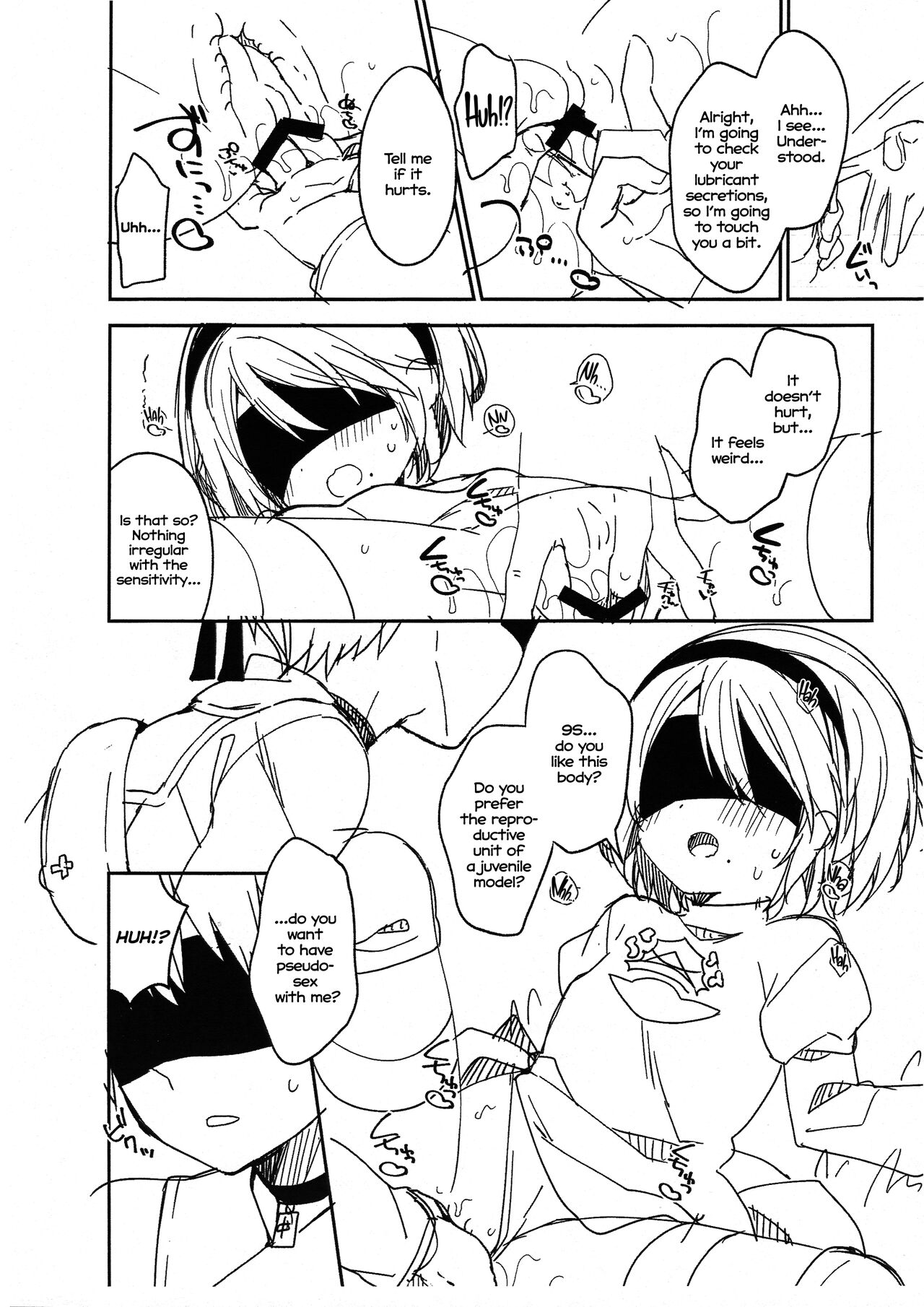 YoRHa Kitai 2B no Shoushizaika Gitai Unyou Shiken ni Kansuru Houkoku｜ Report on the Trial Run of YoRHa Unit 2B's Cost Saving Chassis page 4 full