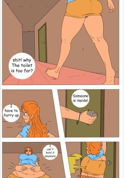 Nami needs the toilet