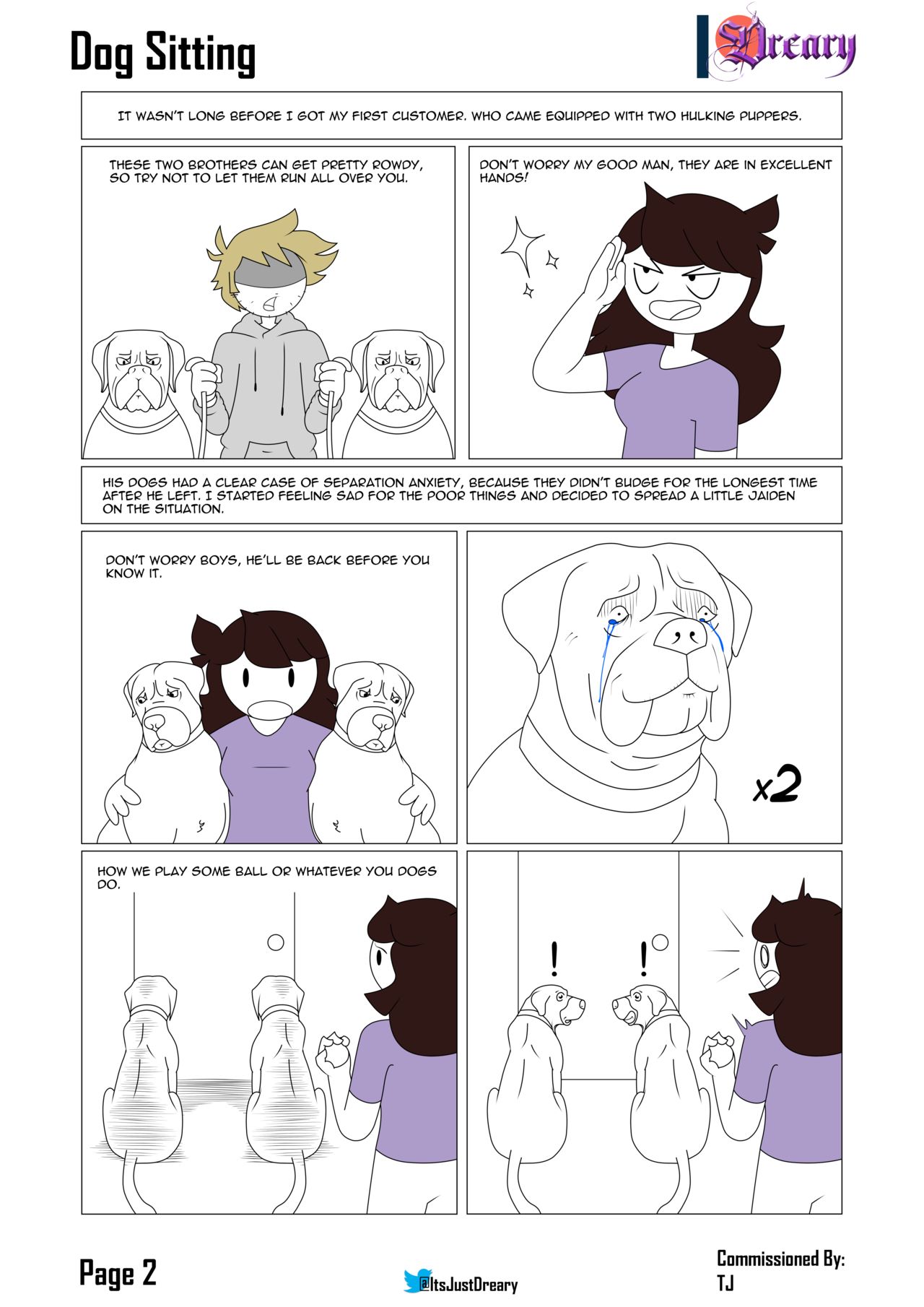 Jaiden Animations Dog Days 2 page 2 full