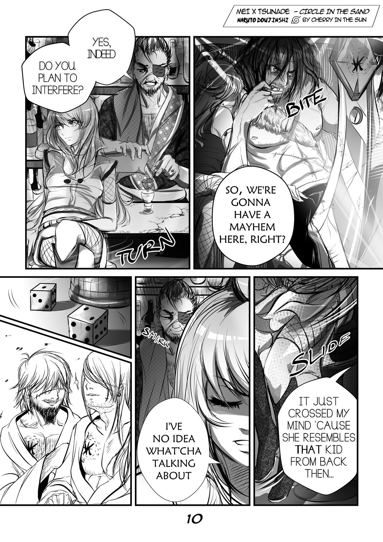 Mei x Tsunade-Circle in the Sand page 11 full
