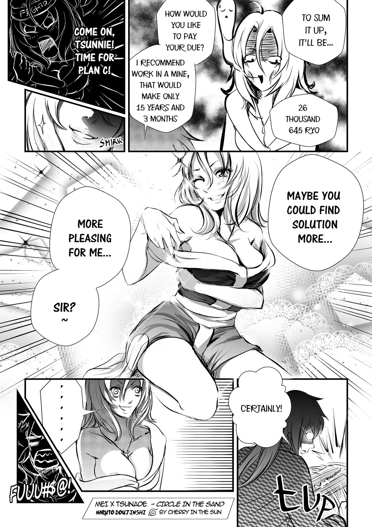 Mei x Tsunade-Circle in the Sand page 12 full
