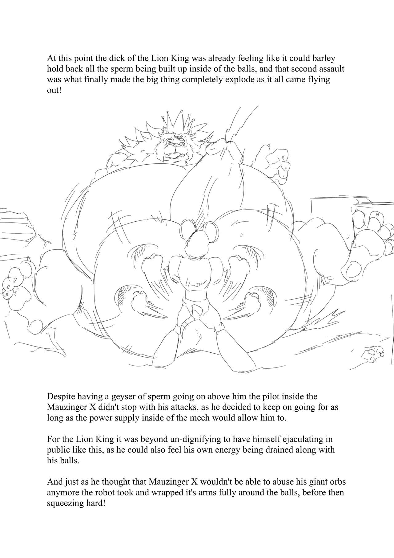 Mauzinger X VS The Lion King! page 11 full