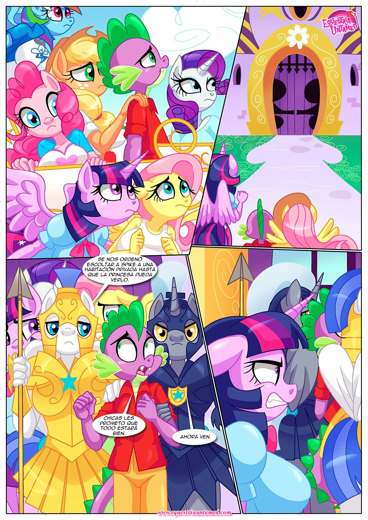 The Night The Sun and Moon Cum Together / La Noche en que el Sol y la Luna se Vinieron Juntos page 11 full