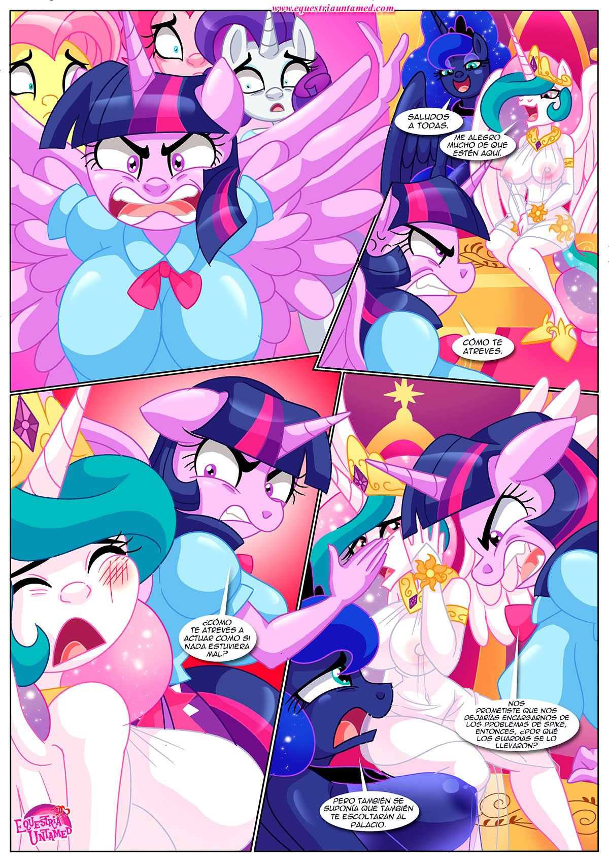 The Night The Sun and Moon Cum Together / La Noche en que el Sol y la Luna se Vinieron Juntos page 12 full