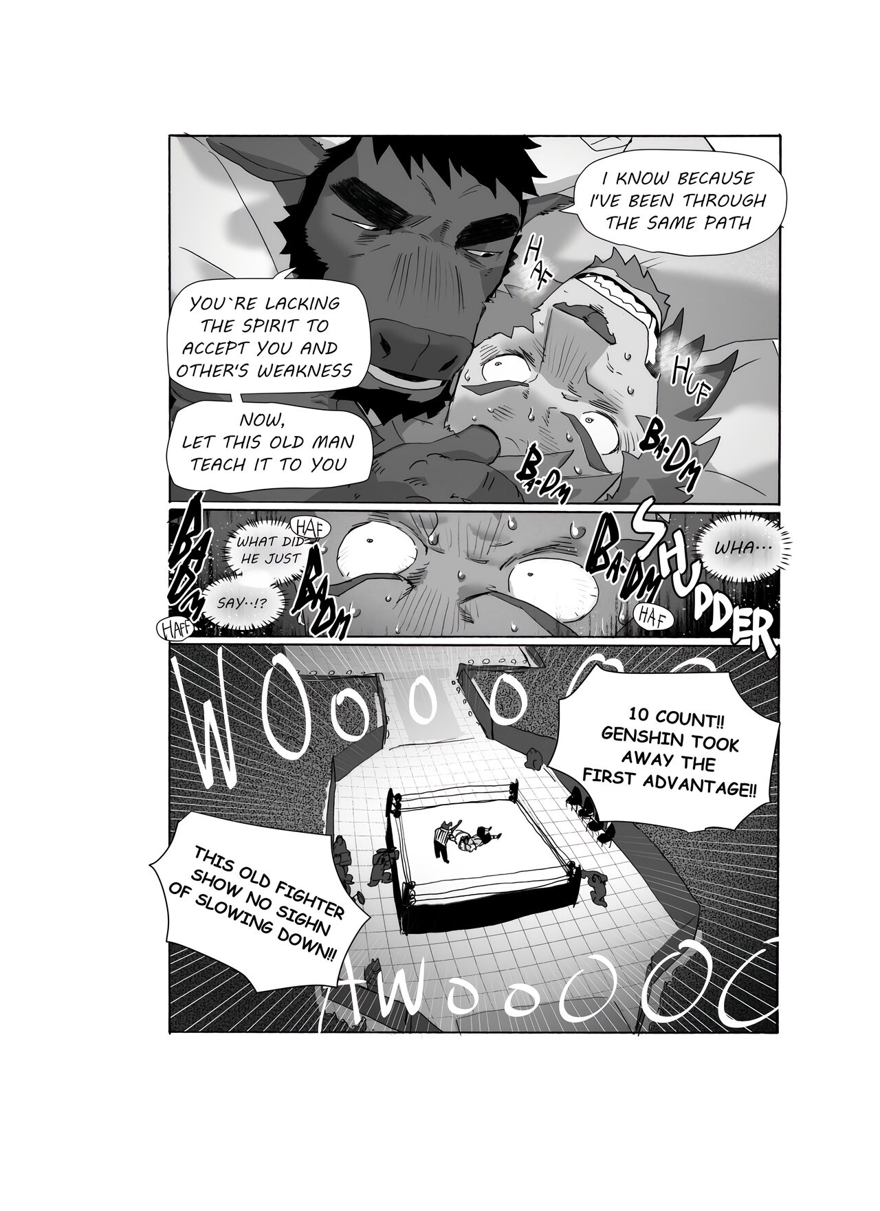 Bear Hug Battle  - Genshin vs YoungSoul page 11 full