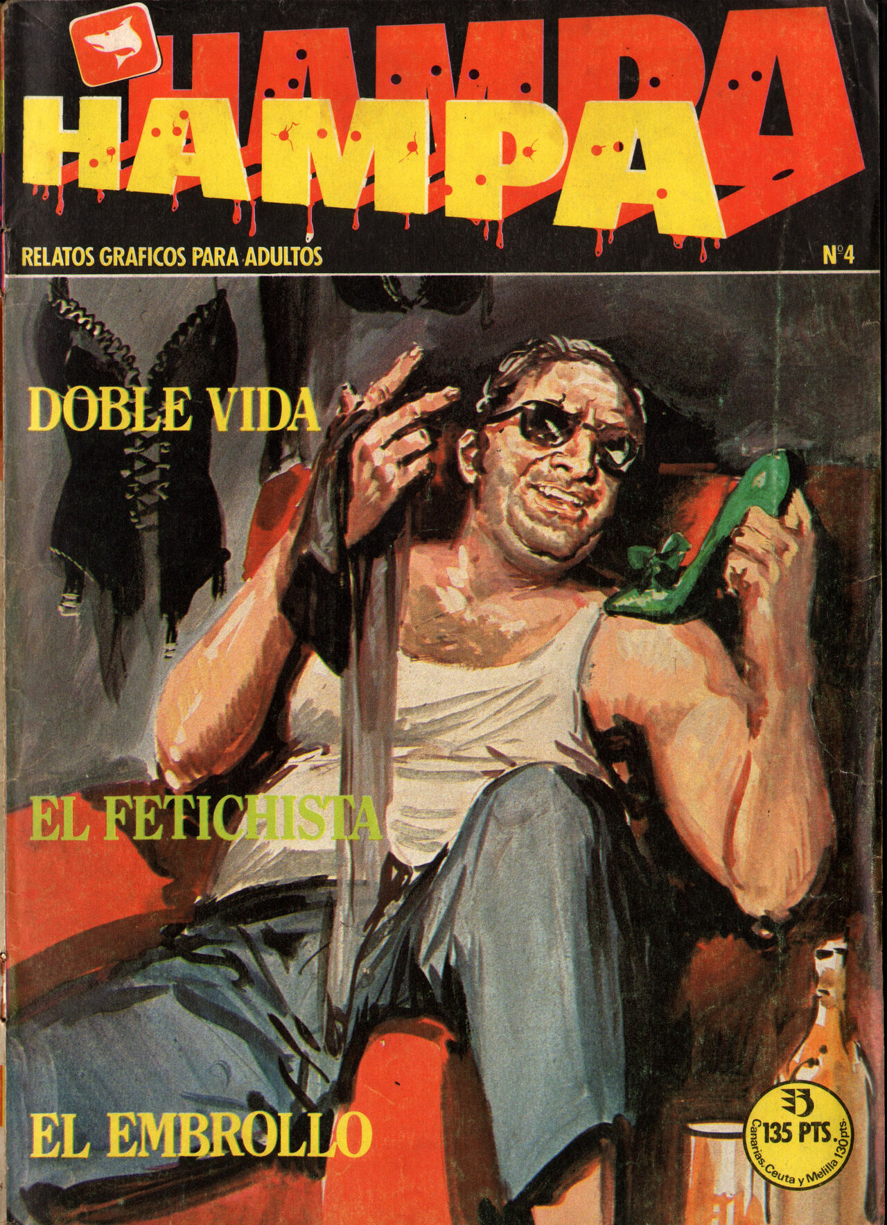 HAMPA 004 - Doble vida, El fetichista, El embrollo page 1 full