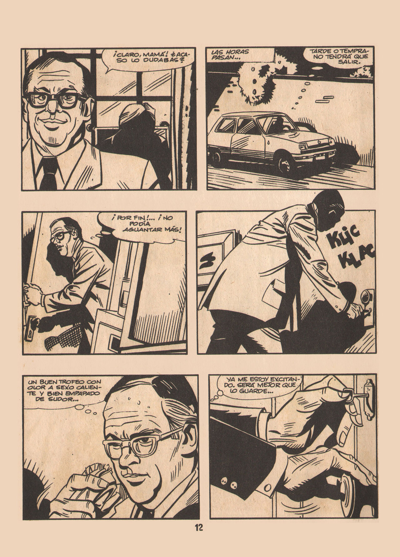 HAMPA 004 - Doble vida, El fetichista, El embrollo page 12 full