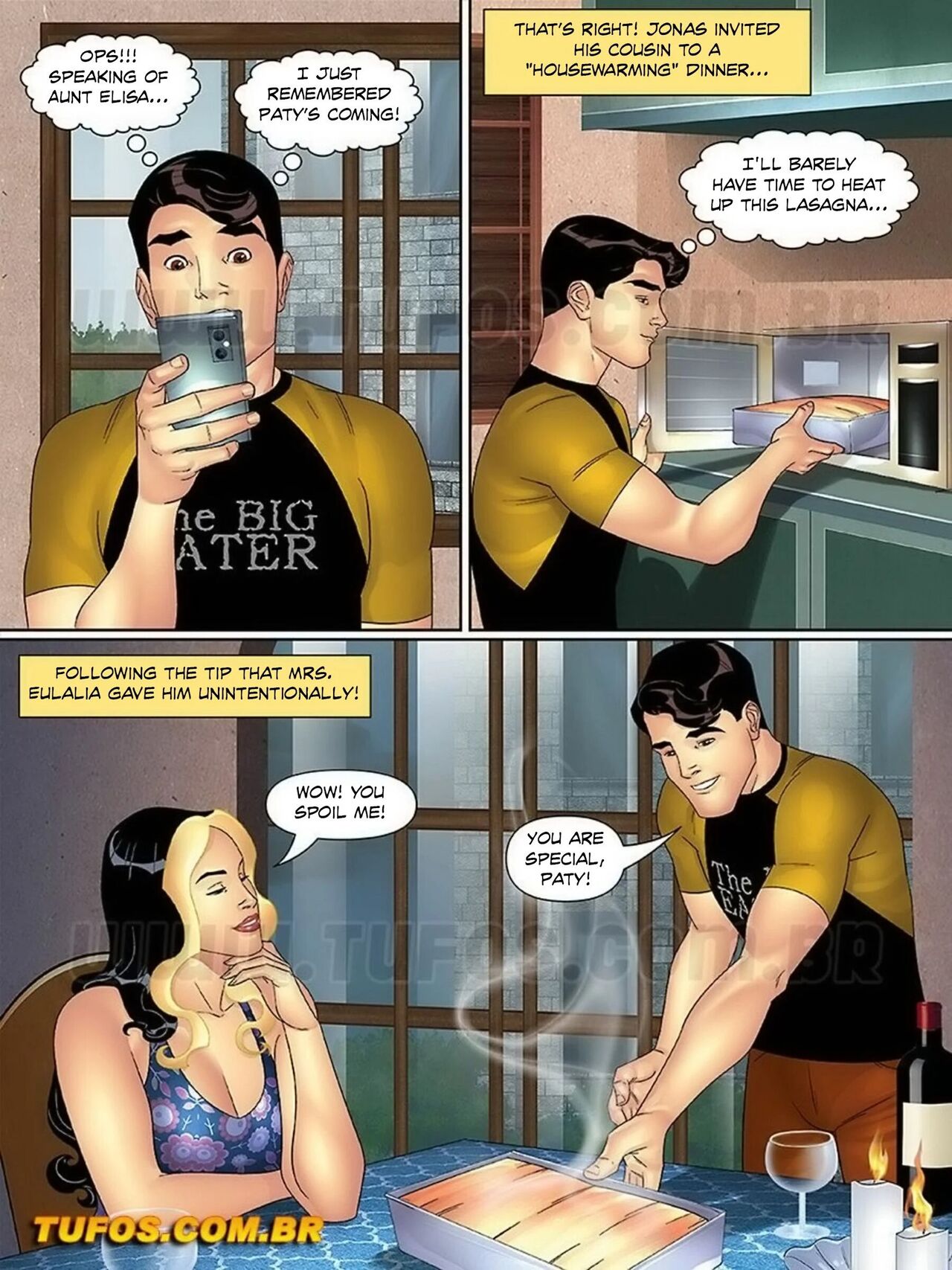 Aunt, Cousins And Co.  - 34 - english page 3 full