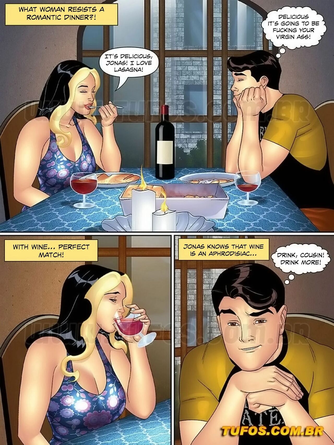 Aunt, Cousins And Co.  - 34 - english page 4 full