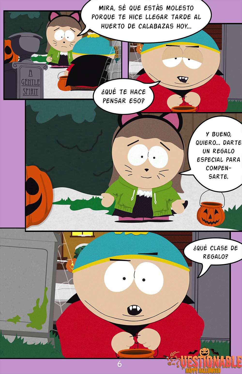 South Park Halloween Comic page 8 full