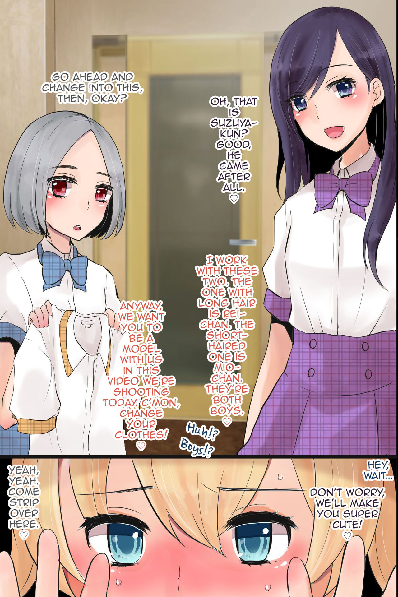 Mesuochi! Rankou Satsueikai ~Boku Otoko na no ni Kanjichau...!~ page 6 full
