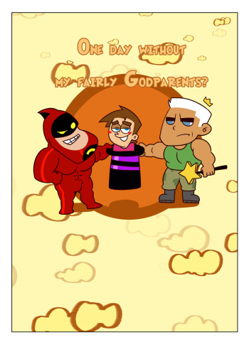 [Ducka] One Day Without My Fairly Godparents? [English] cover